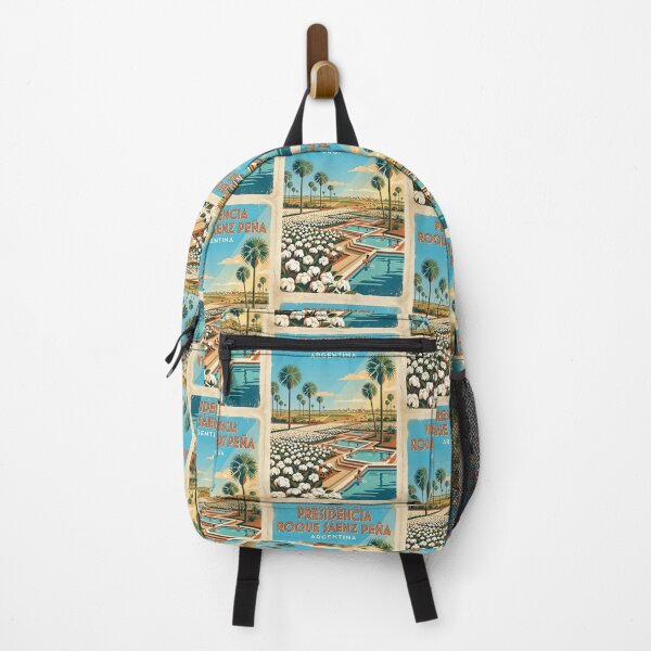 Item preview, Presidencia Roque Sáenz Peña Chaco Argentina Vintage Travel Poster designed and sold by TravelersGems.