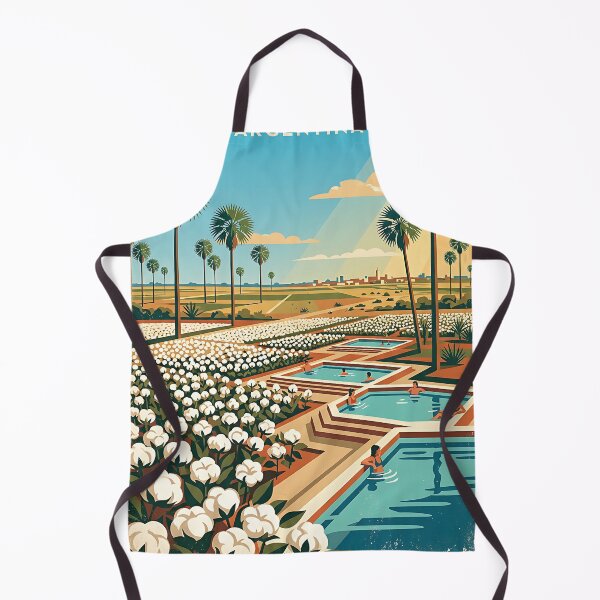 Item preview, Presidencia Roque Sáenz Peña Chaco Argentina Vintage Travel Poster designed and sold by TravelersGems.