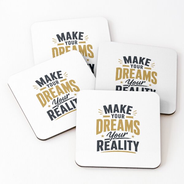 Item preview, Make your dreams your reality designed and sold by DailyQuestPrint.