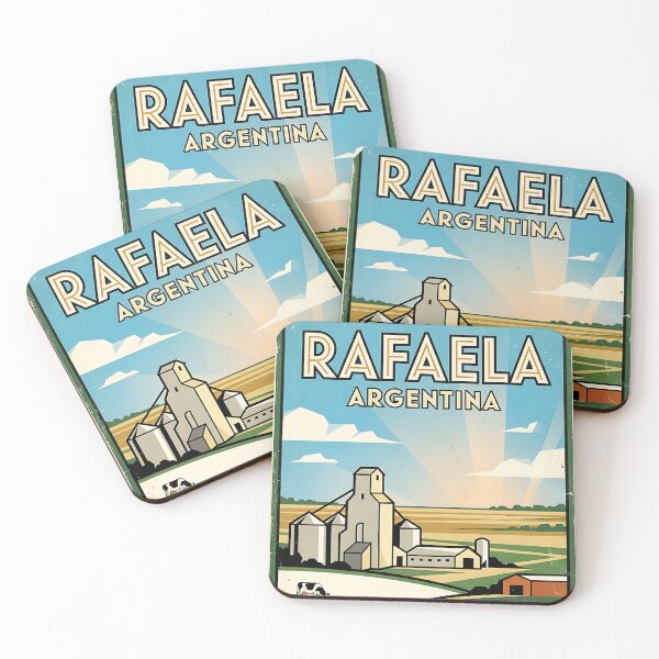 Item preview, Rafaela Santa Fe Argentina Vintage Travel Poster designed and sold by TravelersGems.
