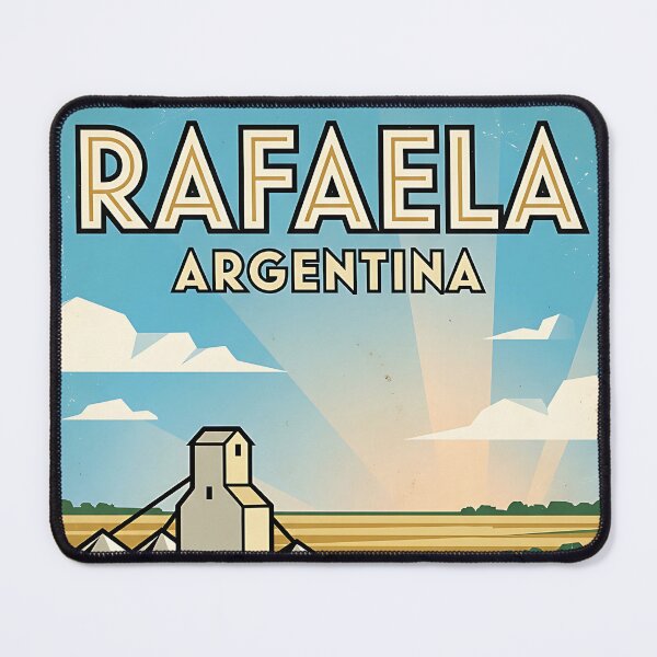 Item preview, Rafaela Santa Fe Argentina Vintage Travel Poster designed and sold by TravelersGems.