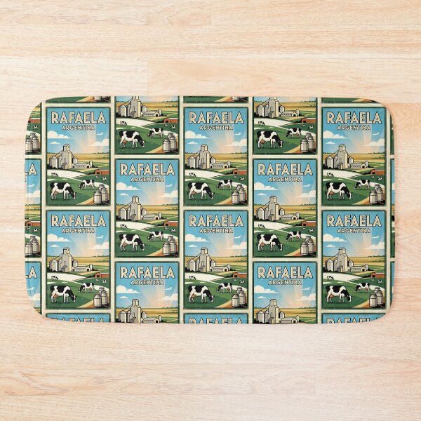 Item preview, Rafaela Santa Fe Argentina Vintage Travel Poster designed and sold by TravelersGems.