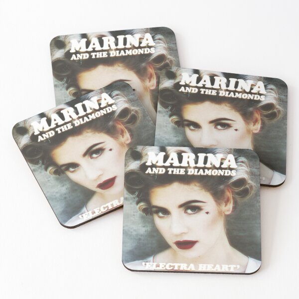 Item preview, Marina electra heart inspired album cover designed and sold by dandelionzone.