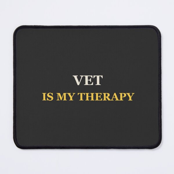 Item preview, Vet Is My Therapy - Veterinarian designed and sold by RetroThreadWorks.