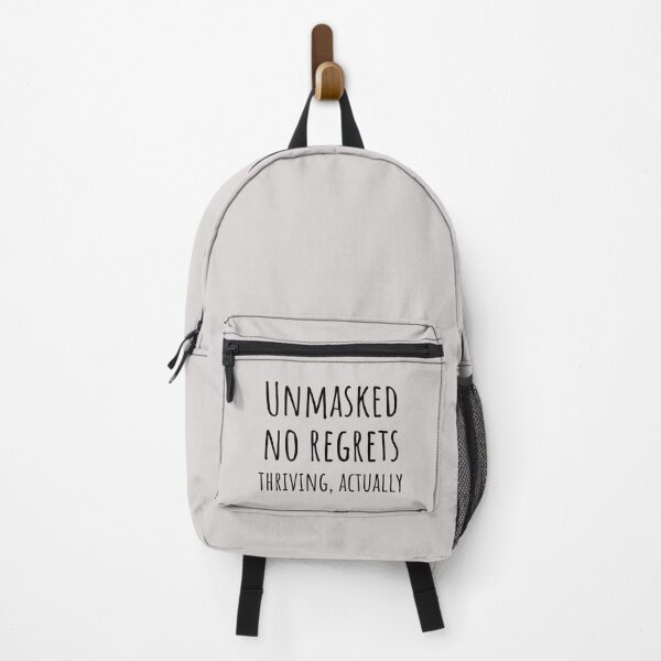 Item preview, Unmasked No Regrets Thriving Neurodivergent Late Diagnosis designed and sold by Notty DOT.