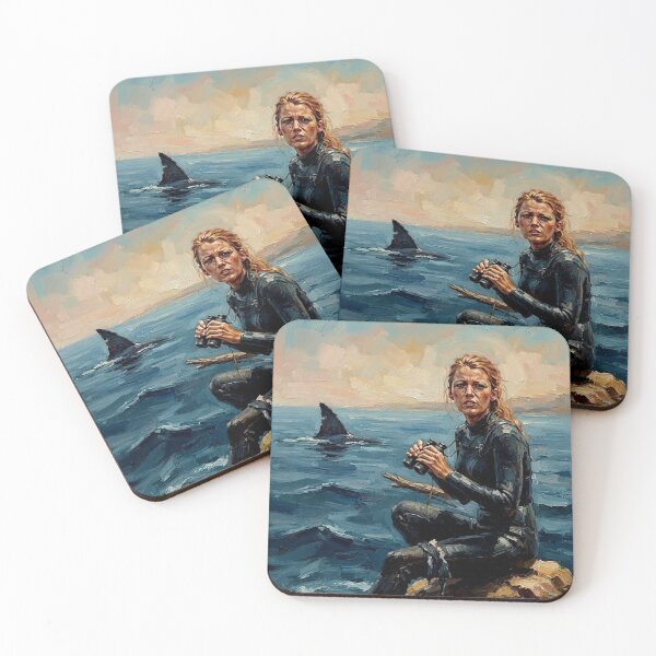 Item preview, The Shallows Fine Art Tribute designed and sold by Art's Diner.