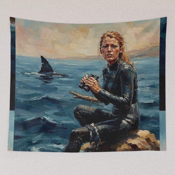 Item preview, The Shallows Fine Art Tribute designed and sold by Art's Diner.