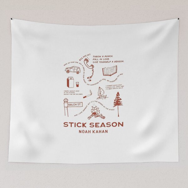 Item preview, Noah Kahan Stick Season Icon Poster designed and sold by gringoods.