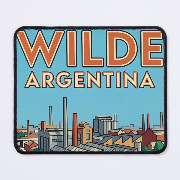 Item preview, Wilde Buenos Aires Argentina Vintage Travel Poster designed and sold by TravelersGems.
