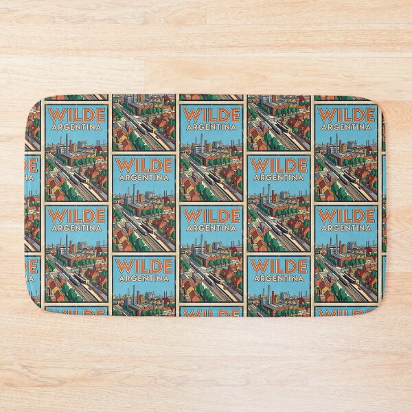 Item preview, Wilde Buenos Aires Argentina Vintage Travel Poster designed and sold by TravelersGems.