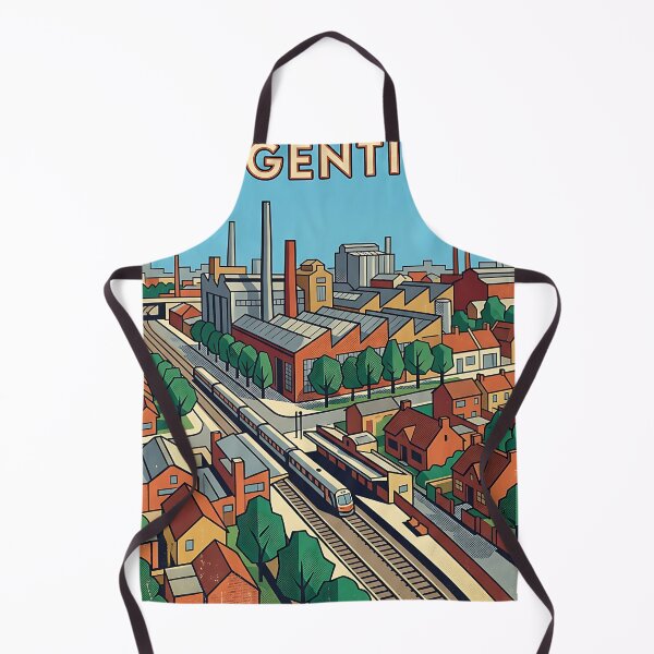 Item preview, Wilde Buenos Aires Argentina Vintage Travel Poster designed and sold by TravelersGems.