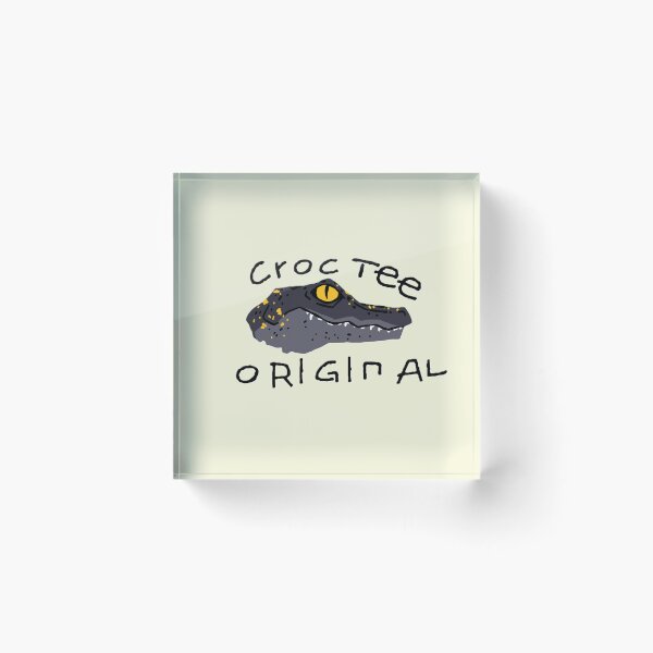 Item preview, Original Croc Tee Hand Drawn Cartoon Alligator Design designed and sold by Odunsy.
