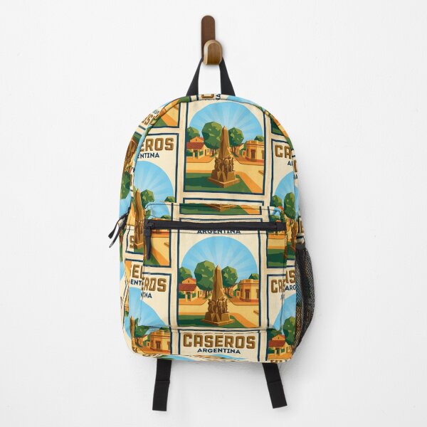 Item preview, Caseros Buenos Aires Argentina Vintage Travel Poster designed and sold by TravelersGems.