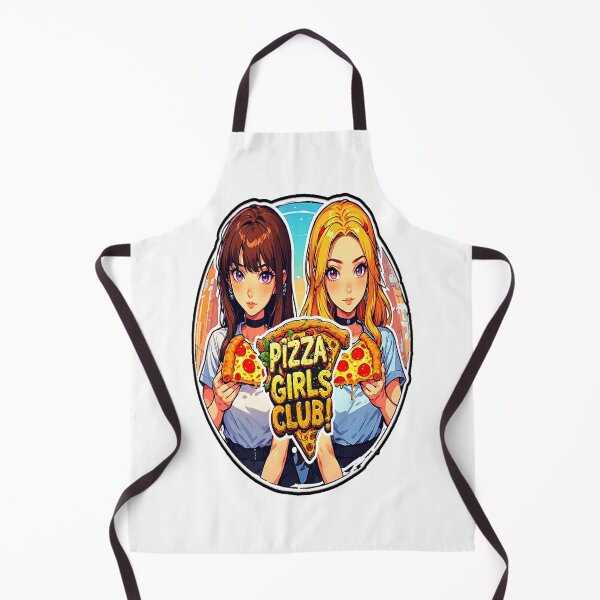 Item preview, Motivational Anime Food Quote PIZZA GIRLS CLUB! designed and sold by Giulivo Store Graphic.