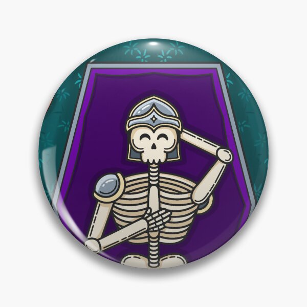 Item preview, Resting In Peace | Skeleton Knight And Cat Artwork designed and sold by BuenoStudio.