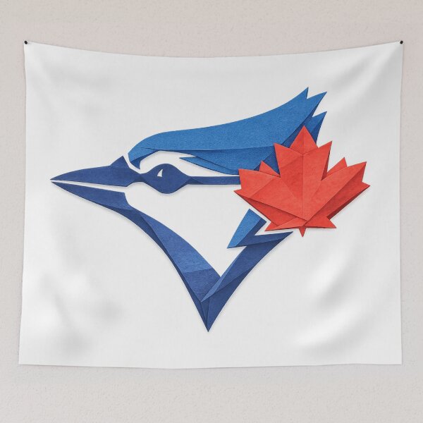 Item preview, Origami Blue Jays Logo designed and sold by CompassLake.