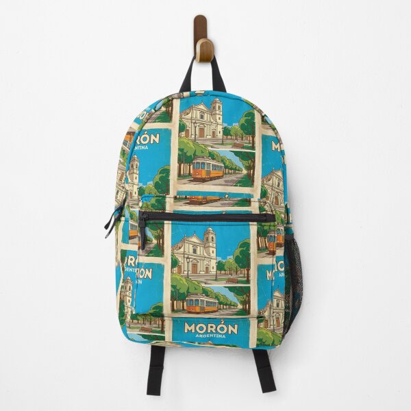Item preview, Morón Buenos Aires Argentina Vintage Travel Poster designed and sold by TravelersGems.