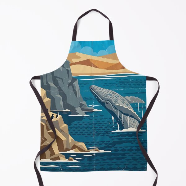 Item preview, Cartel de viaje vintage de Puerto Madryn Chubut Argentina designed and sold by TravelersGems.