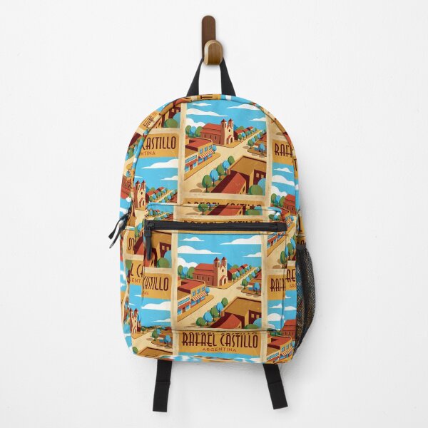 Item preview, Rafael Castillo Buenos Aires Argentina Vintage Travel Poster designed and sold by TravelersGems.