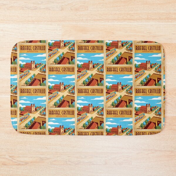 Item preview, Rafael Castillo Buenos Aires Argentina Vintage Travel Poster designed and sold by TravelersGems.