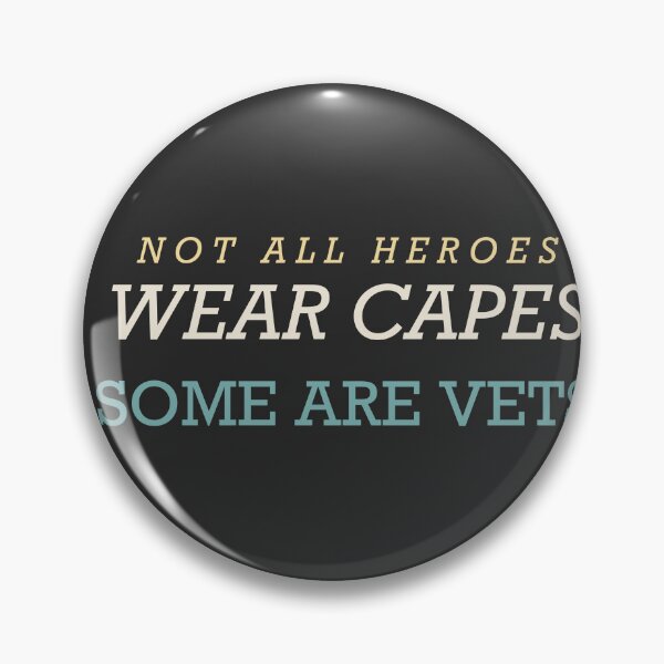 Item preview, Not All Heroes Wear Capes Some Are Vets - Veterinarian designed and sold by RetroThreadWorks.