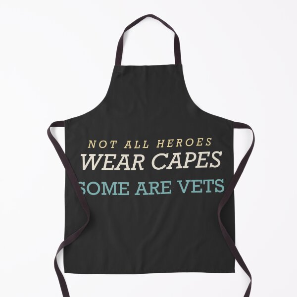 Item preview, Not All Heroes Wear Capes Some Are Vets - Veterinarian designed and sold by RetroThreadWorks.