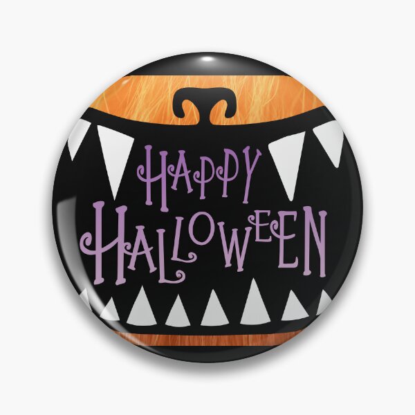 Item preview, Happy Halloween with Sharp Teeth designed and sold by DMayArt.