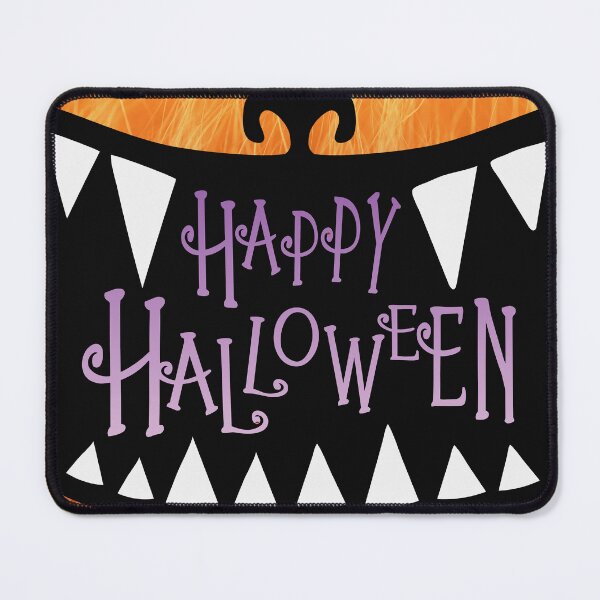 Item preview, Happy Halloween with Sharp Teeth designed and sold by DMayArt.