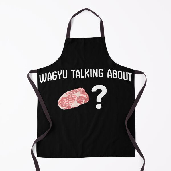Item preview, Wagyu Talking About Funny WordPlay designed and sold by DRABaBdesign.