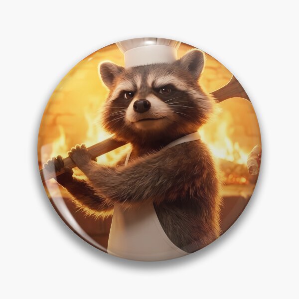 Item preview, Raccoon Pizza Chef designed and sold by zakvisuals.