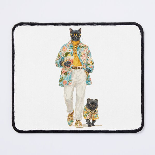Item preview, Tropical Cat in Designer Look designed and sold by filou designs.