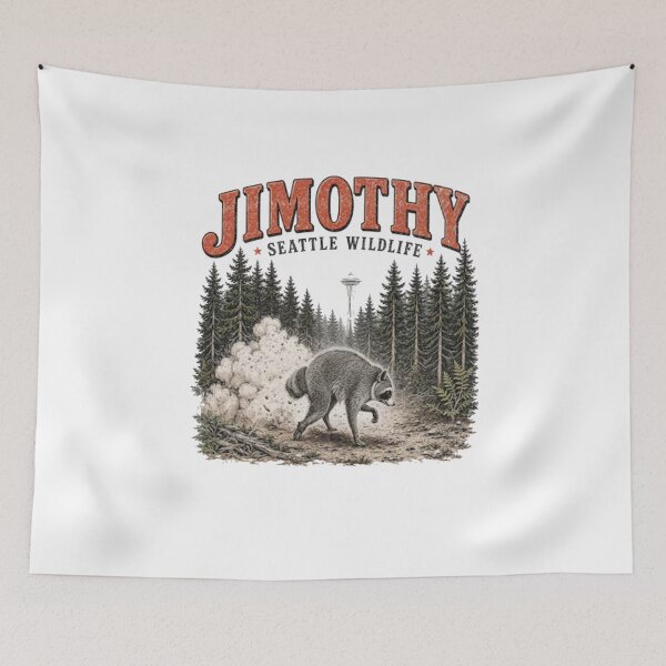 Item preview, Jimothy Raccoon - Seattle Short Spine Raccoon designed and sold by Gbriel3.