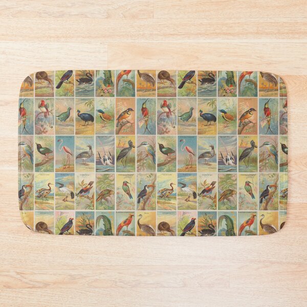 Item preview, Birds of the tropics cigarette cards pattern designed and sold by WallyMcCloud.