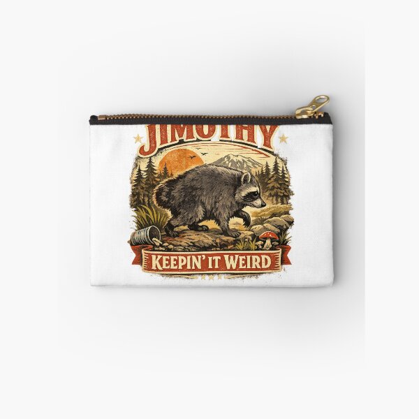 Item preview, Jimothy Keepin' It Weird Retro Raccoon designed and sold by AntonioJ8.