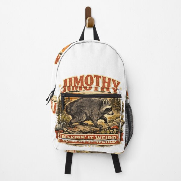 Item preview, Jimothy Keepin' It Weird Retro Raccoon designed and sold by AntonioJ8.