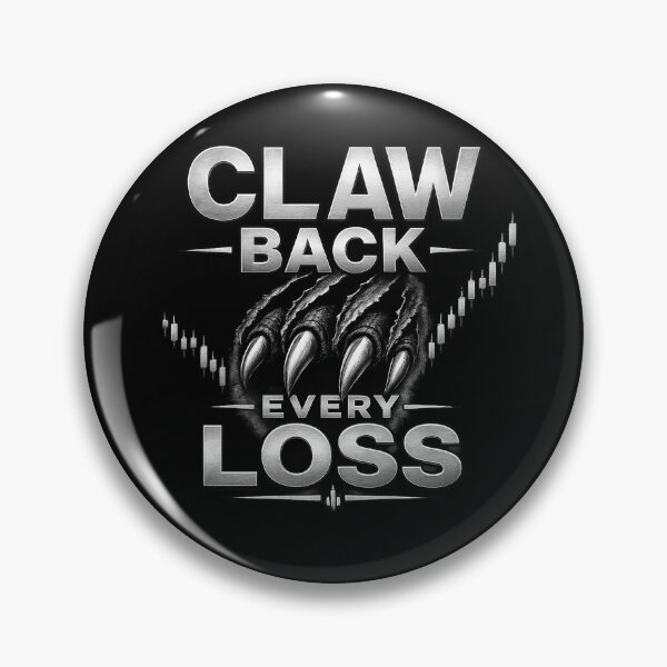 Item preview, Claw Back Every Loss Trading Cat Motivation designed and sold by PipForgeStudio .