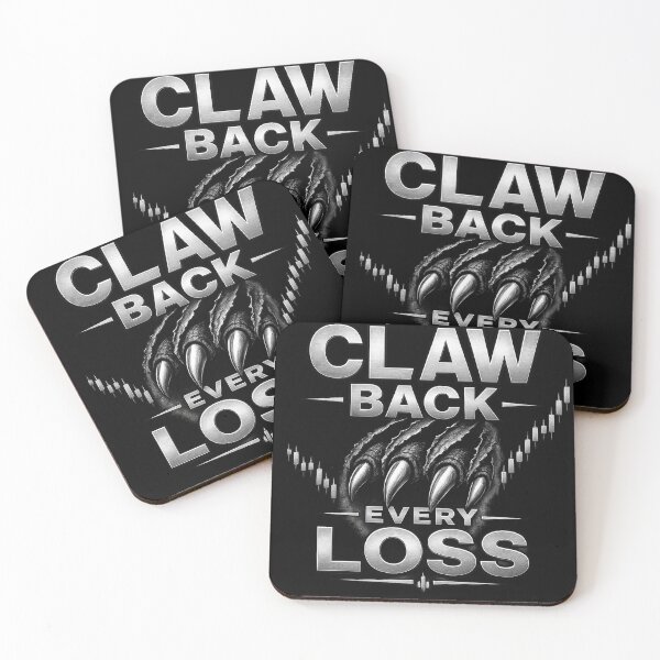 Item preview, Claw Back Every Loss Trading Cat Motivation designed and sold by PipForgeStudio .