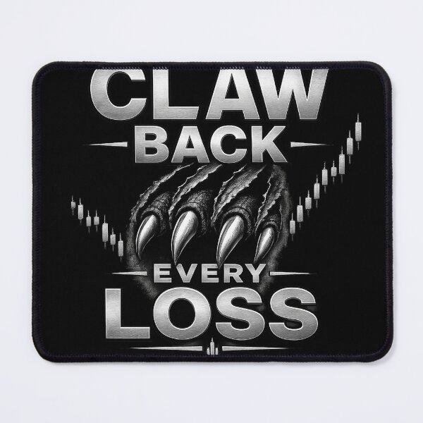 Item preview, Claw Back Every Loss Trading Cat Motivation designed and sold by PipForgeStudio .