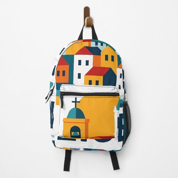 Item preview, Lisbon Portugal Travel Souvenir - Belem Tower & 25 de Abril Bridge Art designed and sold by OzzFrequency.