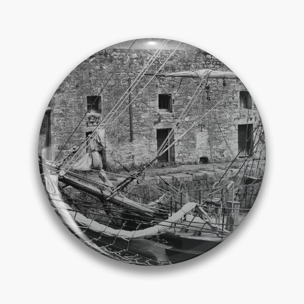 Item preview, wooden sail ship docked with rigging designed and sold by lightmonger.