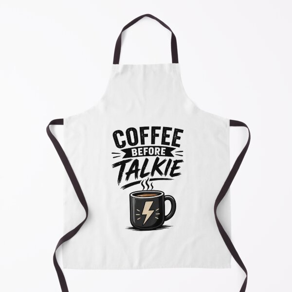 Item preview, COFFEE BEFORE TALKIE designed and sold by DailyQuestPrint.