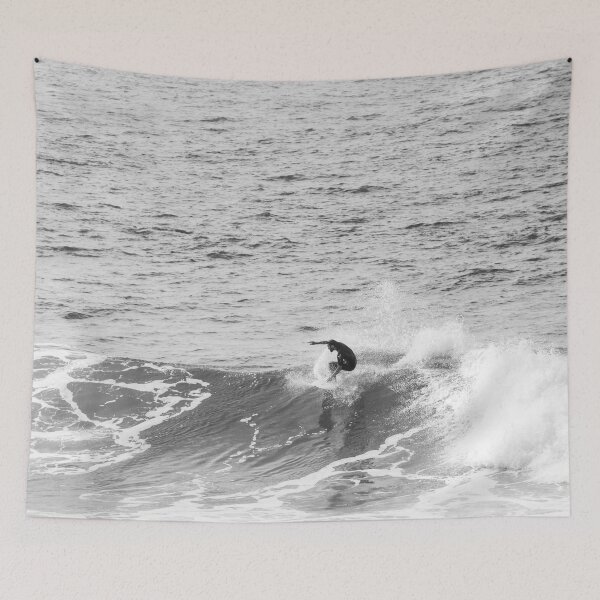 Item preview, Surfer on Wave in Open Ocean designed and sold by judahgrubb.