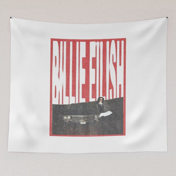 Item preview, Billie Eilish Dripping Text Horror Poster designed and sold by gringoods.