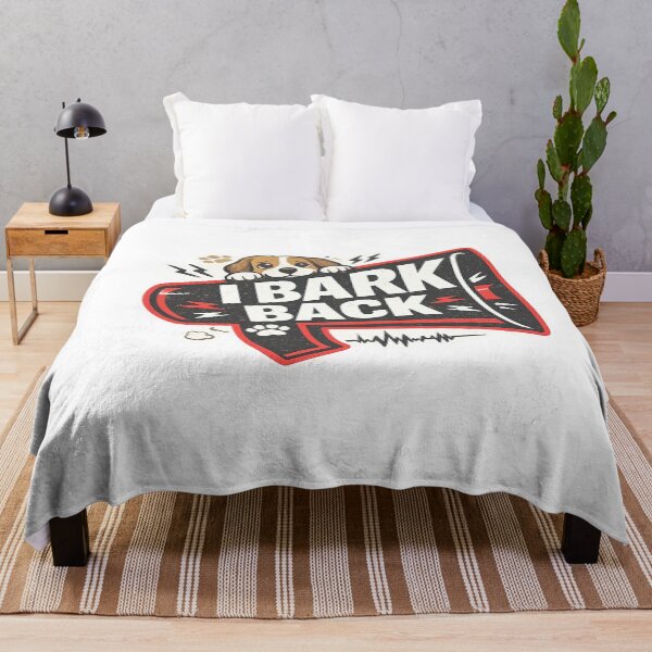 Item preview, I Bark Back Funny Dog Lover Puppy Humor Design designed and sold by SoulThread Studio.