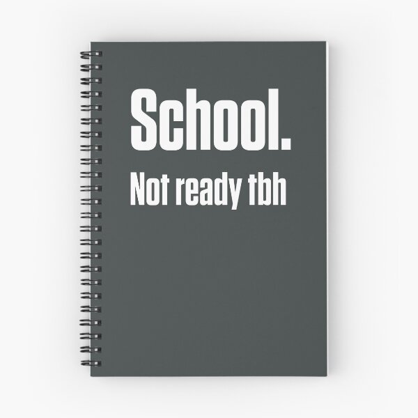 Item preview, School Not Ready Tbh Neurodivergent ADHD Gift designed and sold by Notty DOT.