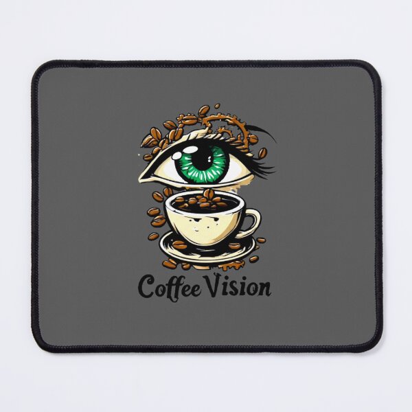 Item preview, Coffee Vision Surreal Eye Barista Mechanical Steampunk Art 02 designed and sold by Shift-Bloom.