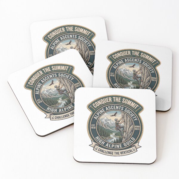 Item preview, Alpine Climbing Society Badge designed and sold by Roy & Tiffany.