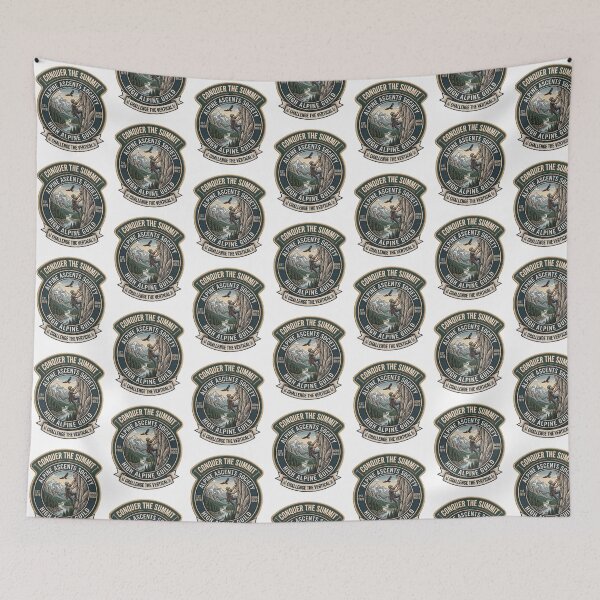 Item preview, Alpine Climbing Society Badge designed and sold by Roy & Tiffany.