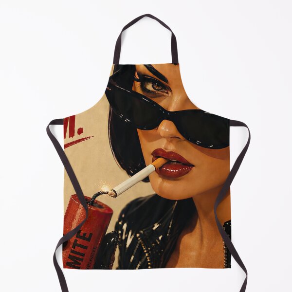 Item preview, I Look Like Trouble Because I Am – Retro Vintage Femme Fatale Attitude Design designed and sold by obstinator.