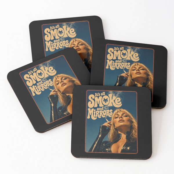 Item preview, It's All Smoke and Mirrors – Retro Vintage Femme Fatale Design designed and sold by obstinator.